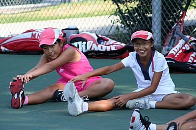 Yuki Asami and Melissa Huang