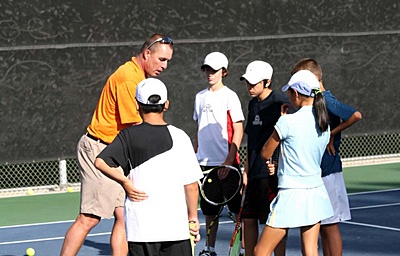 Ivan Lendl visits Woodbridge Tennis Club Junior Program